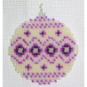 Borduurpakket Kerstbal 7x8cm