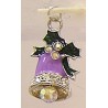 Swarovski bedel Kerstklok lila