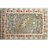 Swarovski riemgesp 6x9cm sun/transp.AB voor 4cm riem