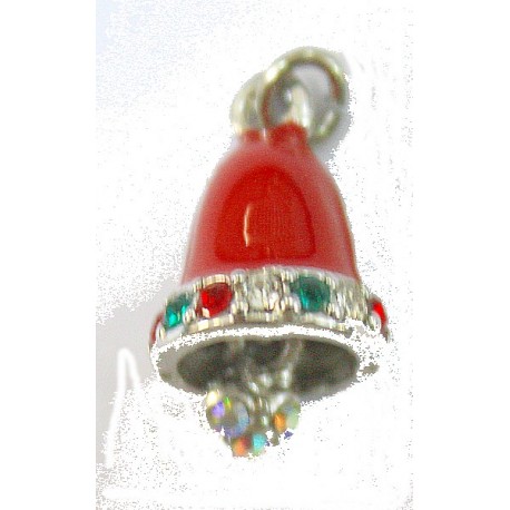 Swarovski bedel Kerstmuts rood