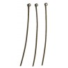 Oogstiften ca. 73mm oud goudkl. per 10 stuks